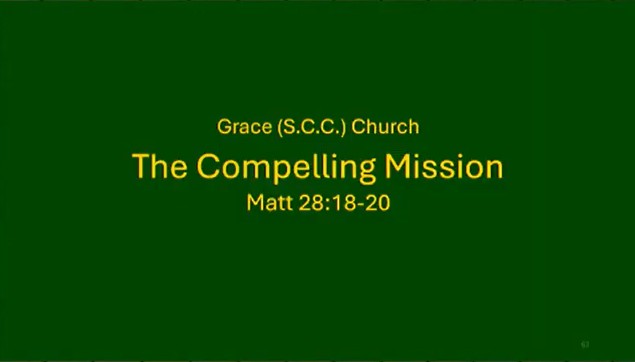 22 March 2026 EC Sermon