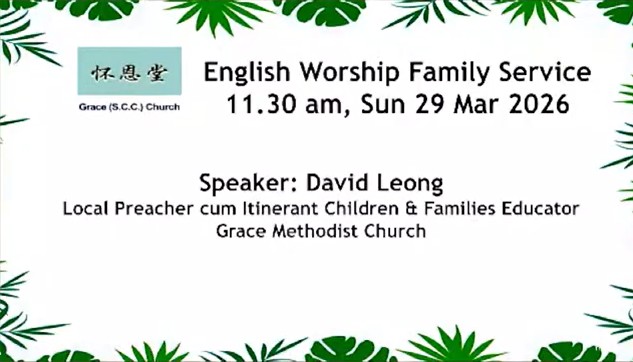 29 March 2026 EC Sermon
